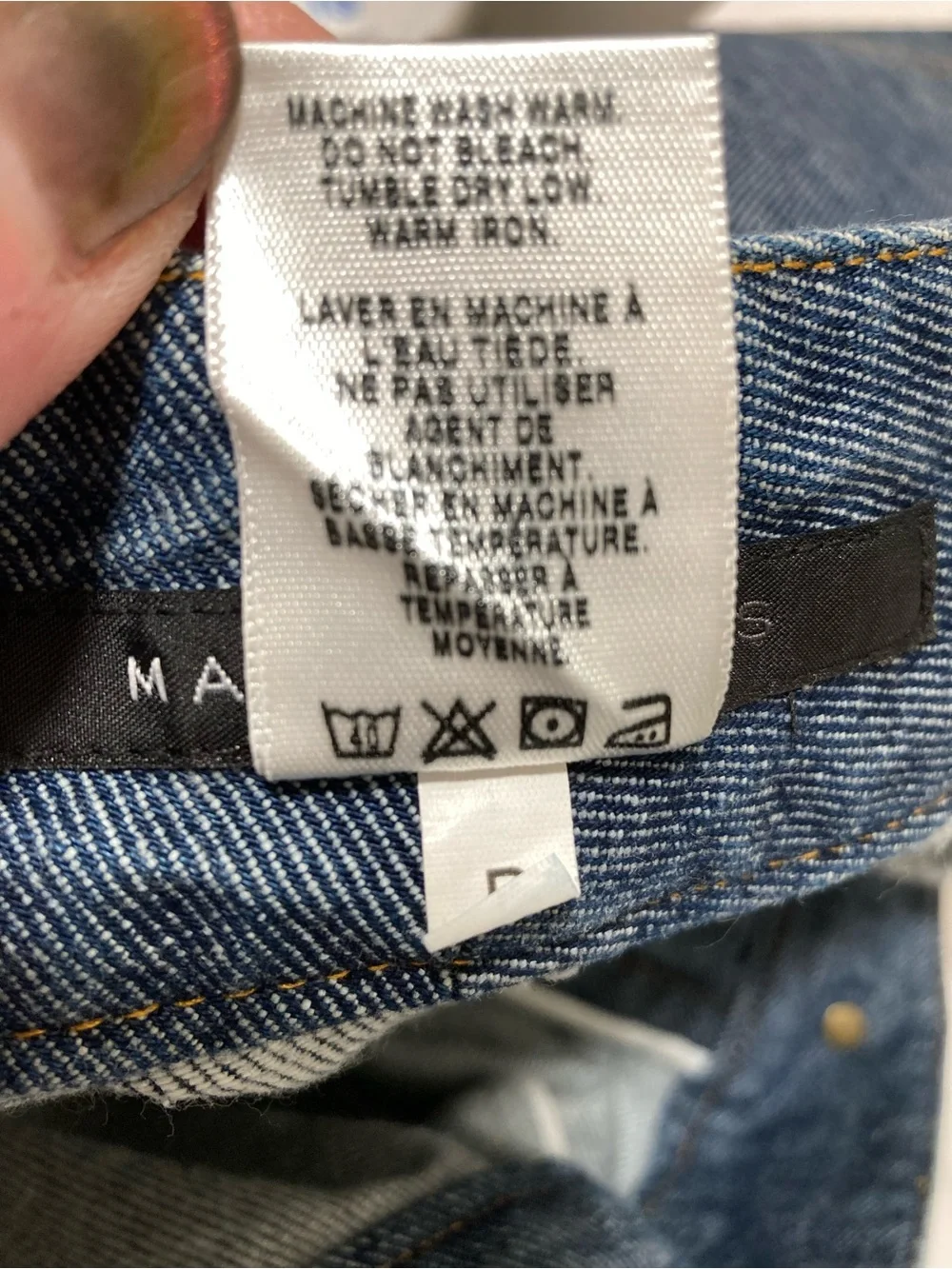 Vintage Marc Jacobs Denim Mini Skirt